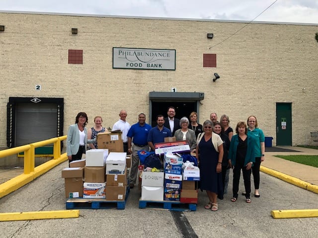 Volunteers at Philabundance